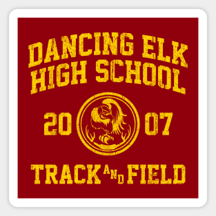 Dancing Elk Track and Field (Juno) Magnet